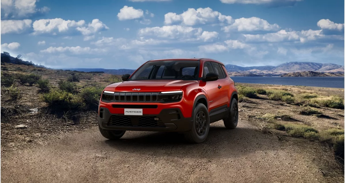 suv jeep avenger przod