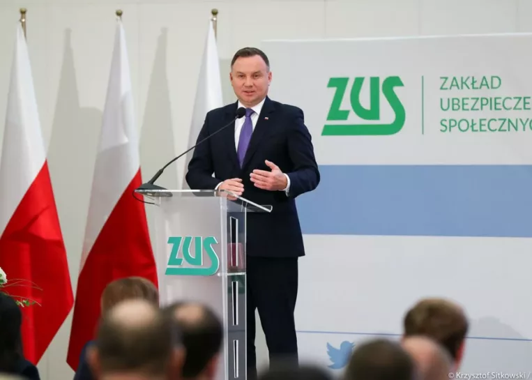 zus 800+ prezydent