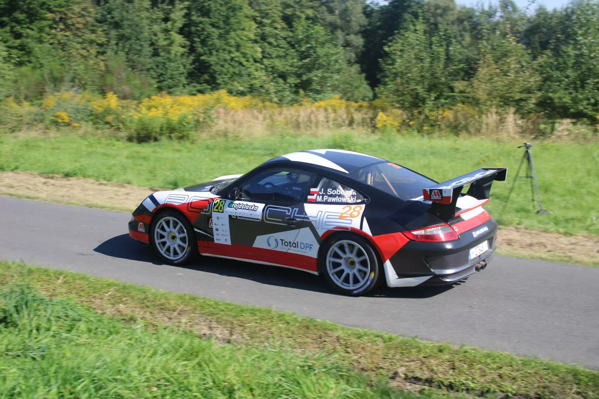 porsche jacek sobczak rsmp rajdy samochodowe rajd śląska