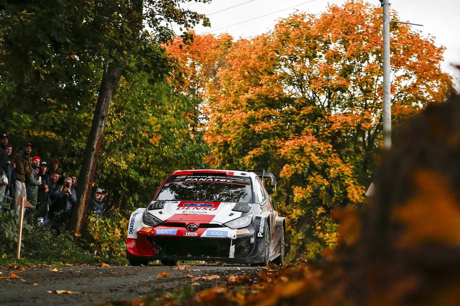 Rajd Europy Centralnej 2023 / WRC / Sebastien Ogier / Vincent Landais / Toyota GR Yaris Rally1