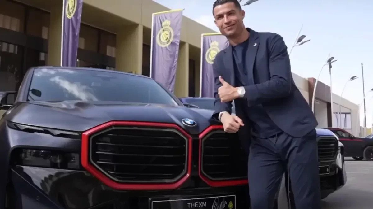 cristiano ronaldo bmw