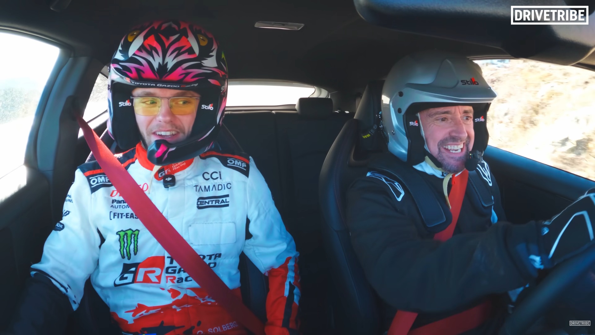 Richard Hammond i Oliver Solberg zmierzyli swoje czasy na tym samym odcinku specjalnym. „Nie bierz tego do siebie, mistrzu”