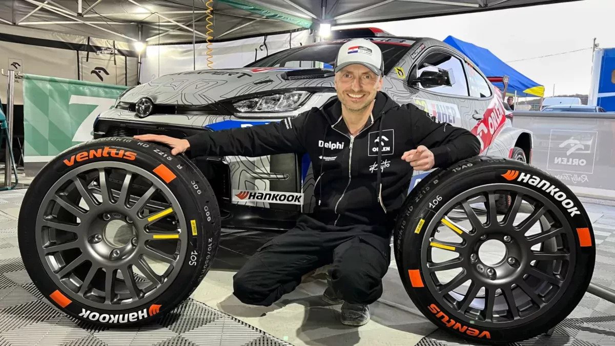 Kajetan Kajetanowicz przedstawił nowego partnera. Kierowca łączy siły z Hankook Tire Polska