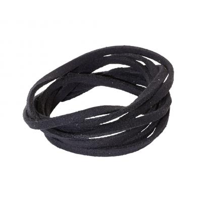 Bransoletka/sznurek tekstylny 2594-1 czarny