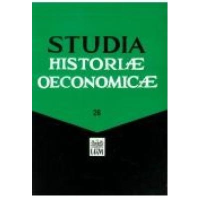 Studia historiae oeconomicae 26