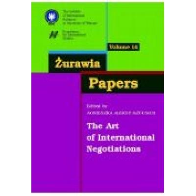 Żurawia papers 14 the art of international negotiations
