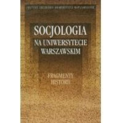 Socjologia na uniwersytecie warszawskim