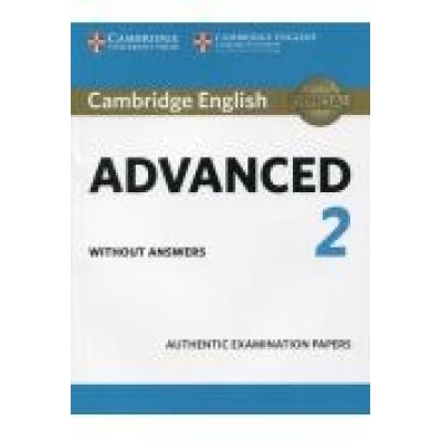 Cambridge english advanced 2 sb without answers
