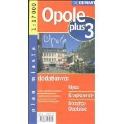 Opole plus 3 - plan miasta demart