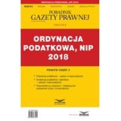 Ordynacja podatkowa , nip 2018 podatki cz.3