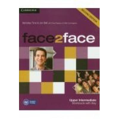 Face2face upper intermediate. workbook with key