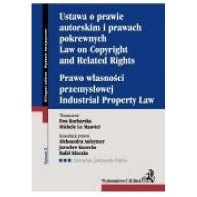 Ustawa o prawie autorskim i prawach pokrewnych prawo własności przemysłowej law of copyright and related rights industrial property law