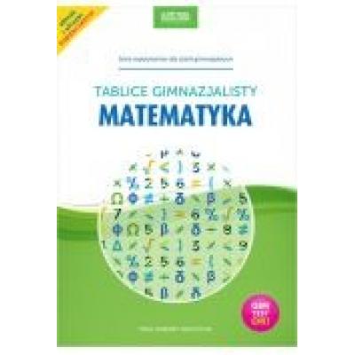 Matematyka. tablice gimnazjalisty (2016)