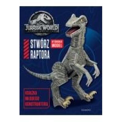 Jurassic world 2. stwórz raptora. książka młodego konstruktora
