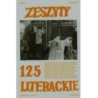 Zeszyty literackie 125