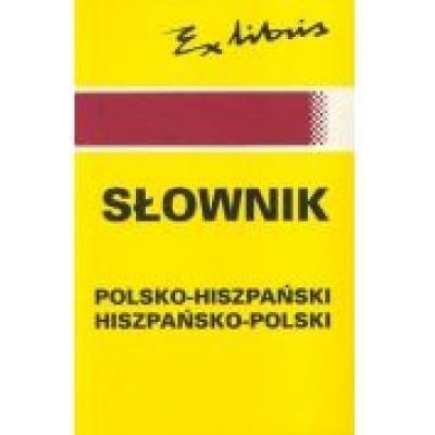 Słownik podr. pol-hiszp-pol exlibris