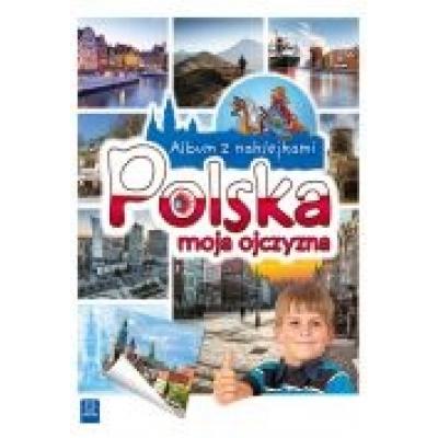 Album z naklejkami. polska