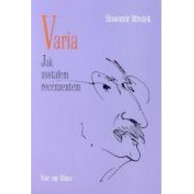 Varia. tom 3. jak zostałem recenzentem