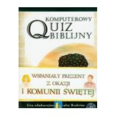 Komputerowy quiz biblijny. gra edukacyjna cd