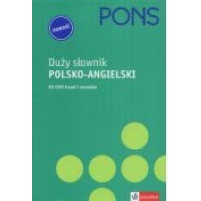 Pons duży słownik polsko - angielski new