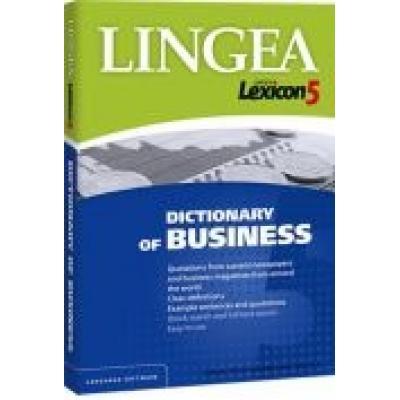 Lingea lexicon 5. dictionary of business