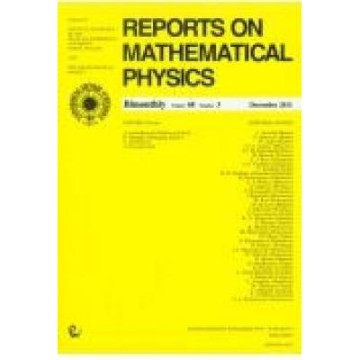 Reports on mathematical physics 68/3