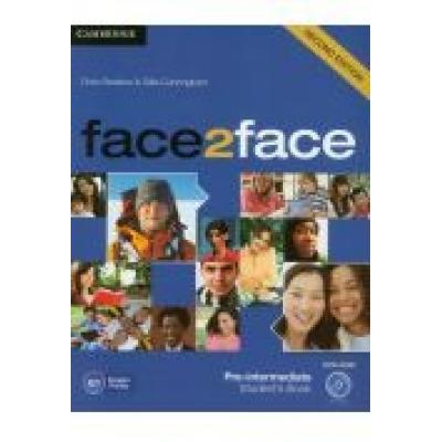 Face2face pre-intermediate. student`s book with dvd-rom