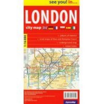 See you! in... londyn - plan miasta 1:16 000