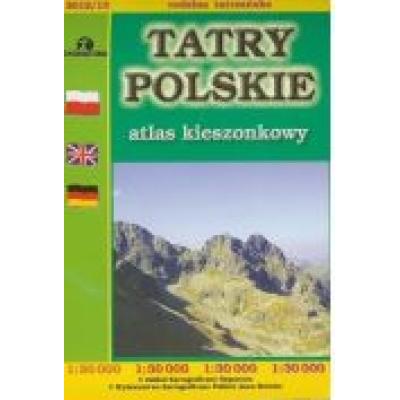 Atlas kieszonkowy - tatry polskie 1:30 000