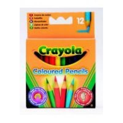 Kredki ołówkowe mini 12 kolorów crayola