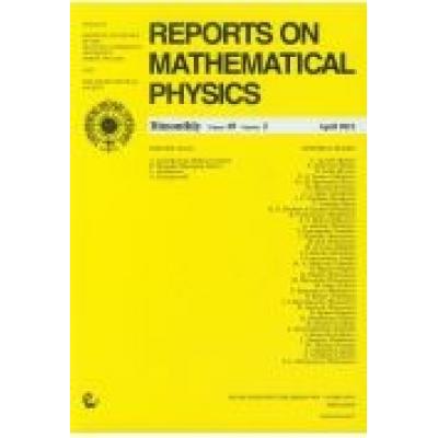 Reports on mathematical physics 69/2 kraj