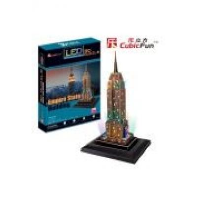 Puzzle 3d empire state building led
