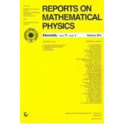 Reports on mathematical physics 71/1/2013