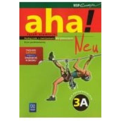 Aha! neu 3a podręcznik z ćwiczeniami. kurs podstawowy z płytą cd