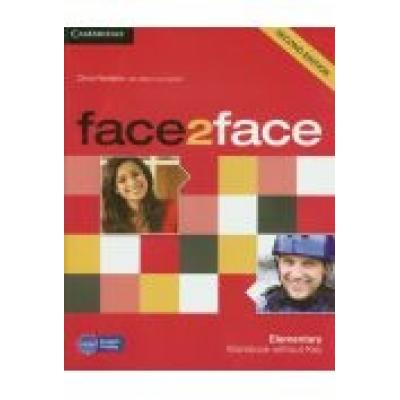 Face2face elementary. workbook without key
