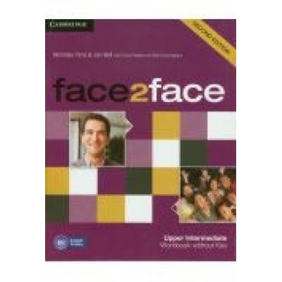 Face2face upper intermediate. workbook without key