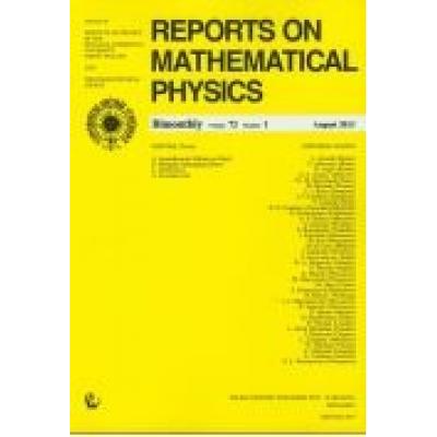 Reports on mathematical physics 81/2 wersja krajowa