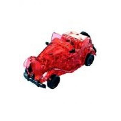 Crystal puzzle automobil czerwony