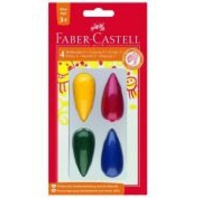 Kredki świecowe 4 kolory faber castell
