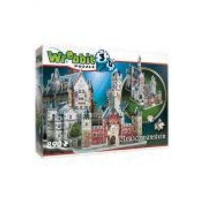 Wrebbit puzzle 3d zamek neuschwanstein, 890 elementów