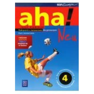 Aha neu 4 podręcznik z ćwiczeniami +cd rozszerzony - 2014