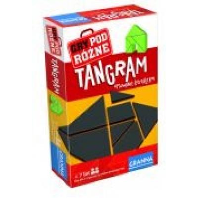 Gry podróżne - tangram rysowanie kształtami granna