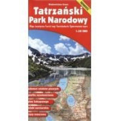 Tatrzański park narodowy. mapa turystyczna 1:30 000. wodoodporna wyd. 13