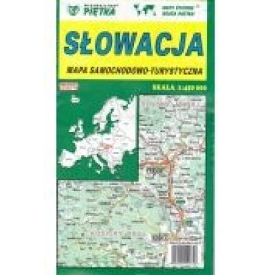 Słowacja 1:450 000 mapa samochodowa piętka
