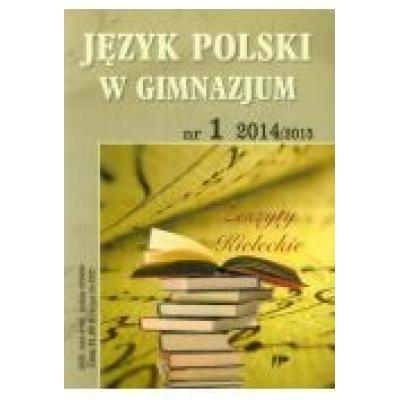 Język polski w gimnazjum nr 1 2014/2015