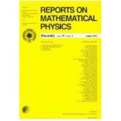 Reports on mathematical physics 80/2 2017
