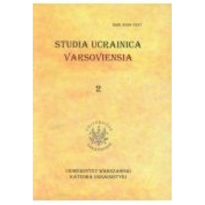 Studia ucrainica varsoviensia 2