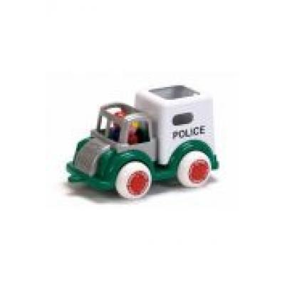 Pojazd jumbo furgonetka policji z figurkami