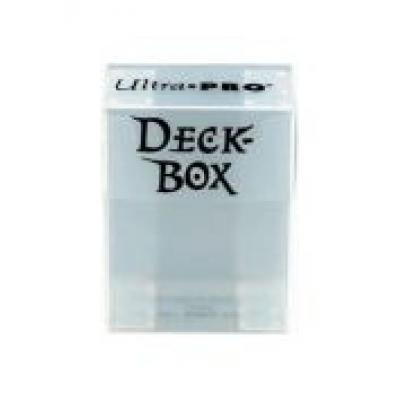 Deck box - clear white