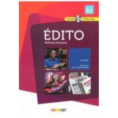Edito nouveau b2 podręcznik z płytą cd i dvd